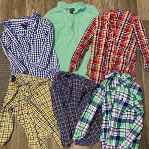 6 Boys Polo Shirts